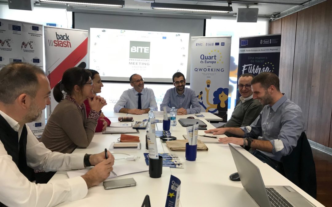 BITE of Art team meeting held in Valencia