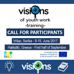 The Visions of Youth Work, training course- call for participants