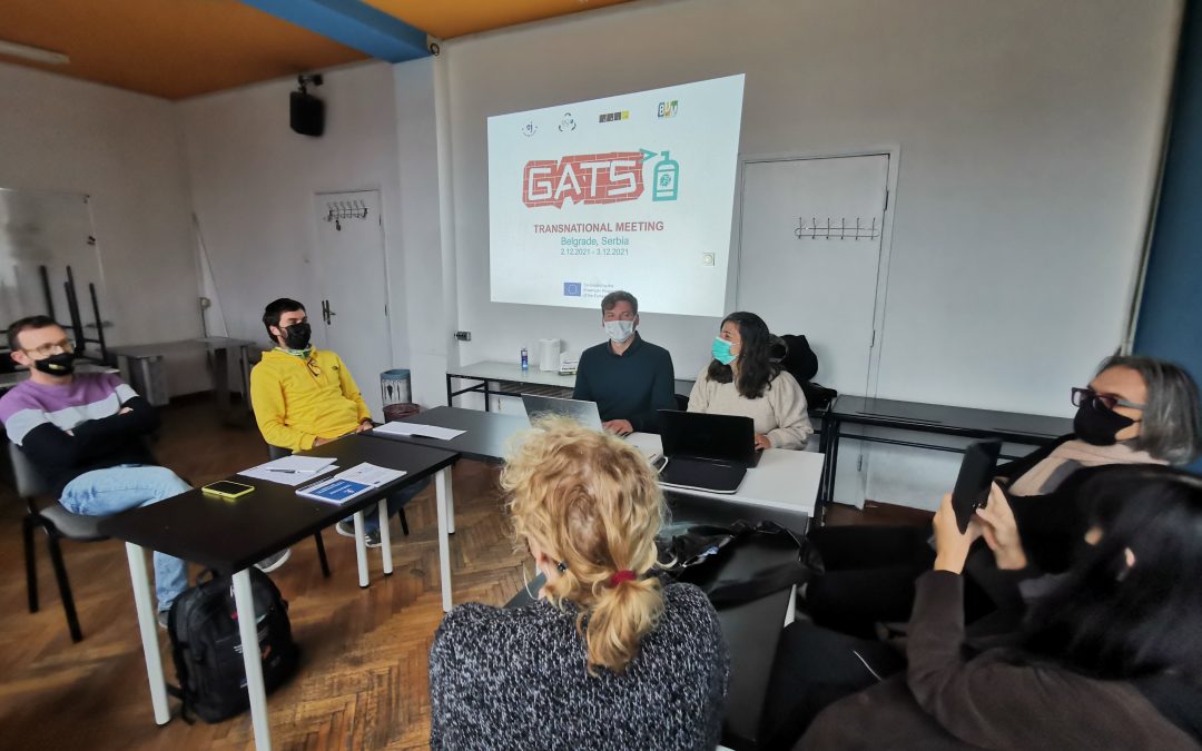 Transnational meeting within the project “Graffiti Art Takes the Street” held in Belgrade
